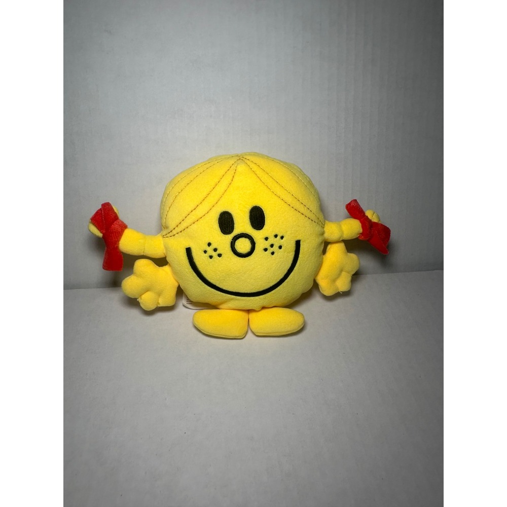 Mr Men Little Miss Sunshine Plush Yellow Stuffed Toy 6 Inch Roger Hargreaves